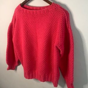 Vintage Heavy Hand Knit Sweater Grannycore
